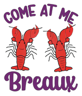 Cajun Charm Come At Me Breaux DTF Transfer