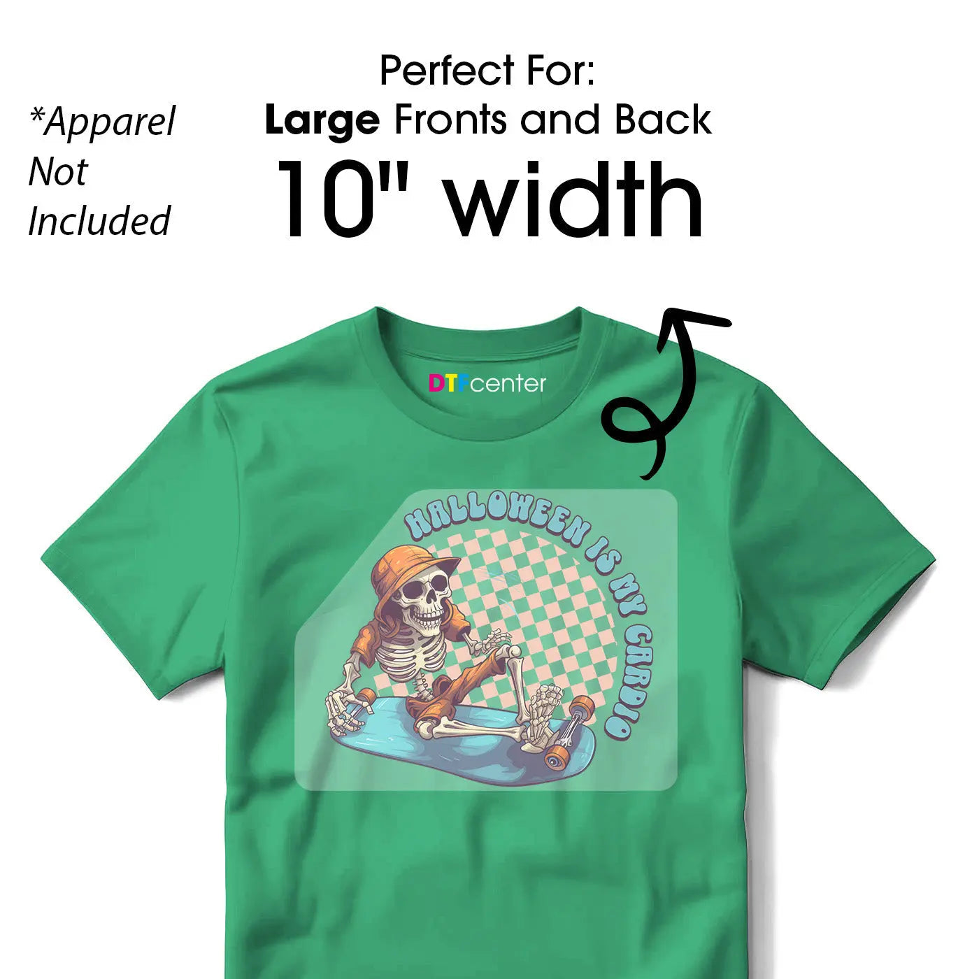 Custom DTF Transfers by Size - DTF Center