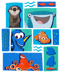 Disney Family Finding Dory Design - DTF Ready To Press