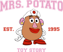 Disney Toy Story Mrs. Potato Design - DTF Ready To Press