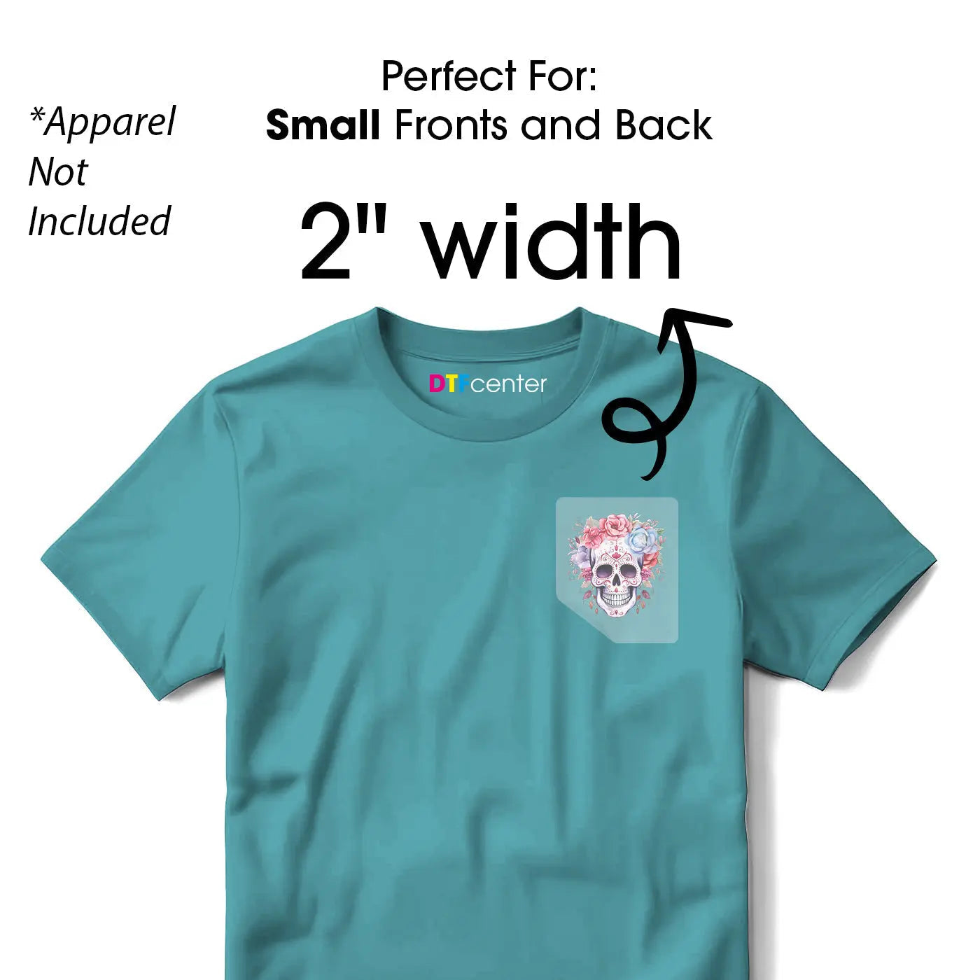 Custom DTF Transfers by Size - DTF Center 