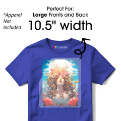 Custom DTF Transfers by Size - DTF Center 