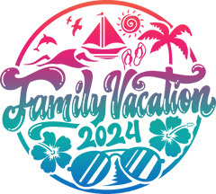 2024 Matching Family Vacation Design - DTF Ready To Press