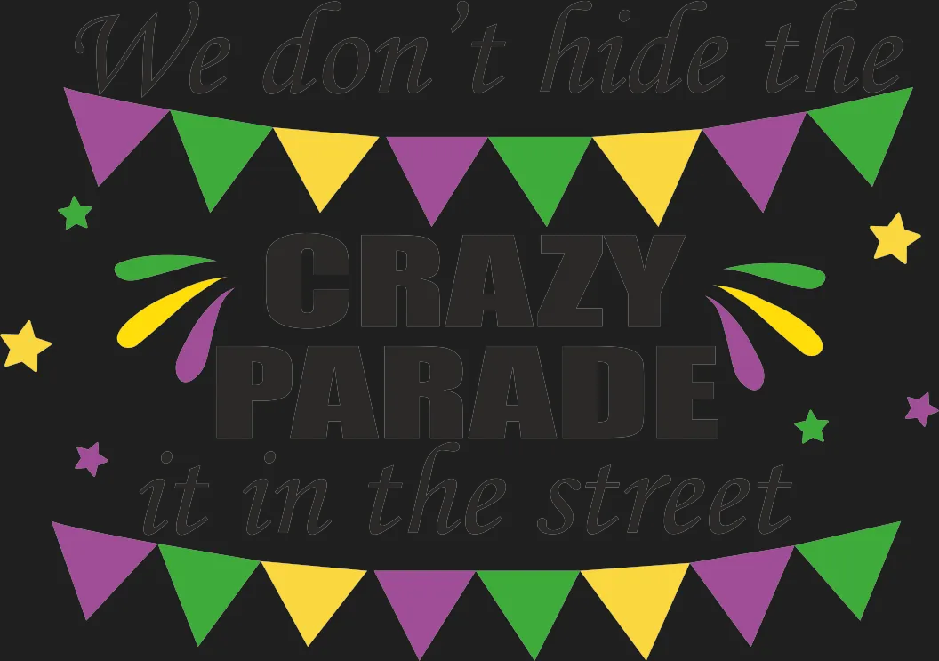 Crazy Parade Party Apparel