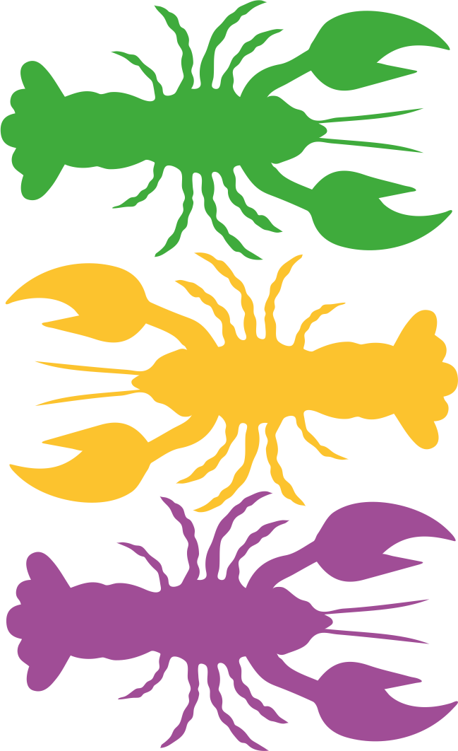Crab DTF Prints in Vivid Colors