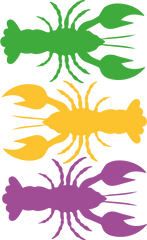 Crab DTF Prints in Vivid Colors